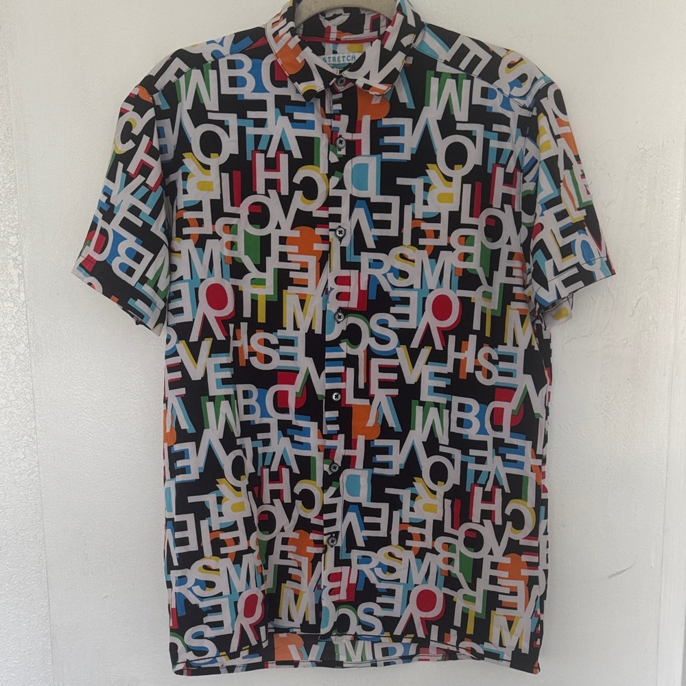 Multicolor Graphic Men's Shirt
